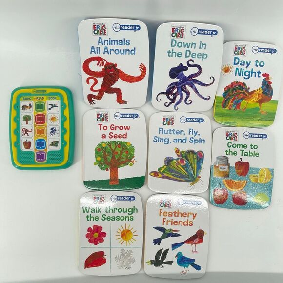 Me Reader Junior World of Eric Carle 8-Book Library & Electronic Reader PI Kids - Picture 7 of 12